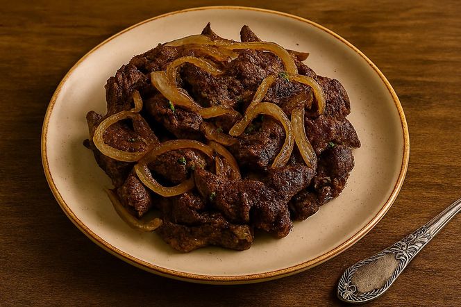 Miejsce 5. Wątróbka smażona 