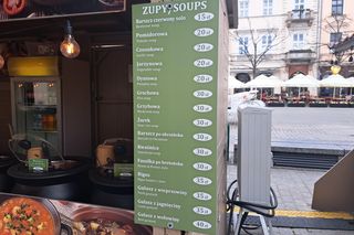 Jedzenie na jarmarku wielkanocnym 2025 w Krakowie