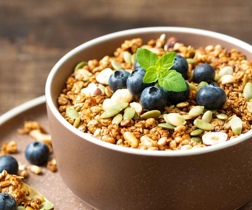 granola z kaszy gryczanej