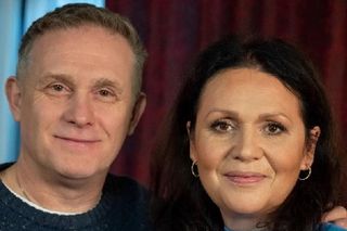 M jak miłość, odcinek 1831. Marysia (Małgorzata Pieńkowska), Artur (Robert Moskwa)