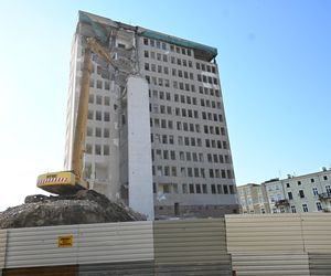 Utrudnienia związane z rozbiórką Związkowca