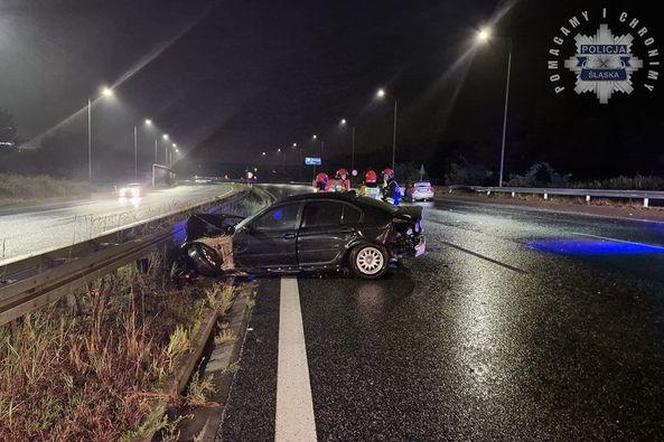 Tragedia na autostradzie A4 w Rudzie Śląskiej. Nie żyje 19-latek, który podróżował z rodzicami