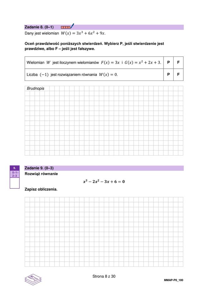 Matura 2024: matematyka. Arkusze CKE i odpowiedzi. Poziom podstawowy [Formuła 2023]