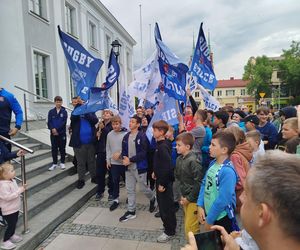 Społeczność sportowców i kibiców rugby z Siedlec uczciła największy z dotychczasowych sukcesów w historii klubu