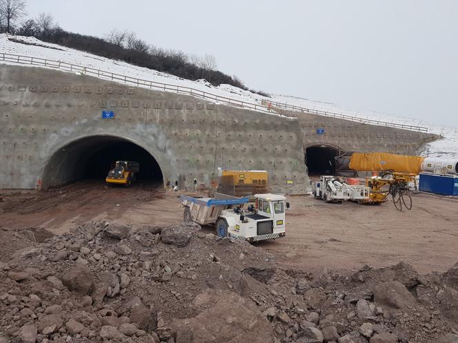 Trwa drążenie najdłuższego tunelu w Polsce