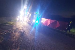 Adam jechał rowerem pod prąd ciemną nocą! Nie miał szans w zderzeniu z autem [ZDJĘCIA]