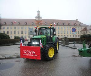 Protest rolników w Koszalinie