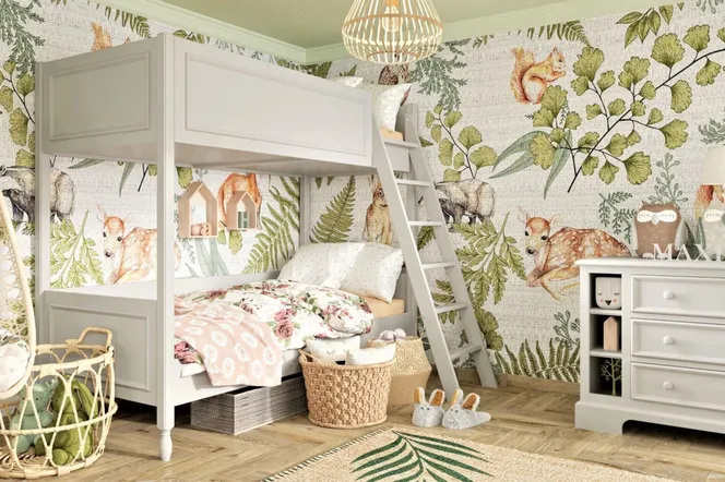 Łóżka piętrowe w pokoju dziecięcym. Zobacz modele i warianty dostosowane do potrzeb dziecka