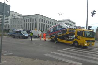 Kolizja na skrzyżowaniu Sczanieckiej i Emilii Plater