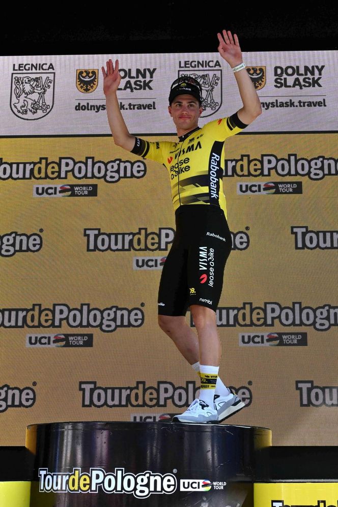 Olav Kooij wygrywa pierwszy etap Tour de Pologne. Holender zakłada żółtą koszulkę lidera