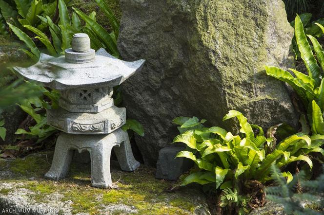 Ogród japoński: rzeźby