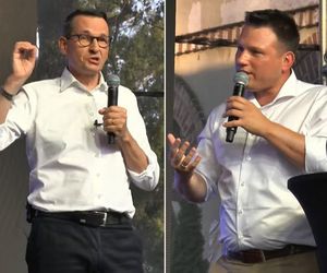 Morawiecki na akcji Piwo z Mentzenem. Było ostro! Nie powinienem tu przychodzić