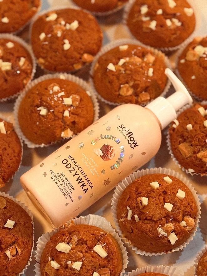 Jesień pachnie muffinem z białą czekoladą! Oto sposób na piękne włosy i dobry nastrój