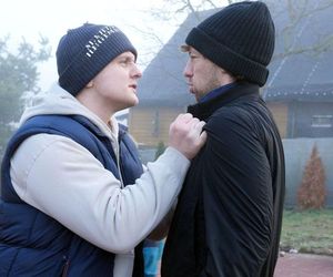 Barwy szczęścia odc. 3183. młody Leszek Szymański (Maciej Czerklański), Matecki (Daniel Antoniewicz)