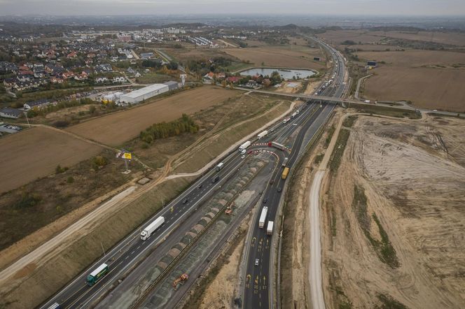 Karambol na S7 w Borkowie. Tak wygląda teraz miejsce zdarzenia