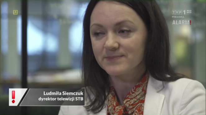 Zniewolona: Ludmiła Siemczuk, dyrektor telewizji STB