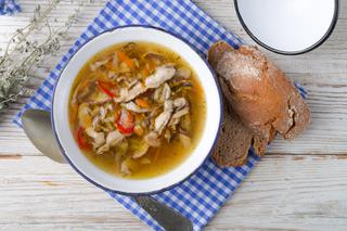 Diabelska zupa z kani czubajki: jak zrobić pikantną grzybową z kani