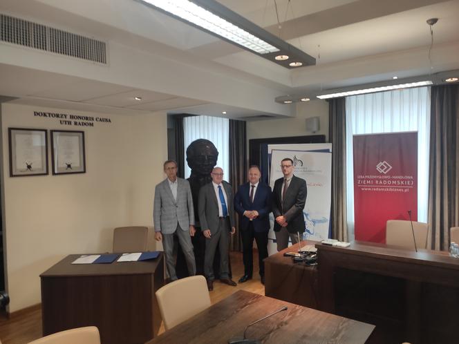Radomski uniwersytet podpisał porozumienie z IPHZR