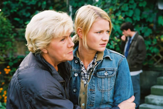 M jak miłość. Hanka Mostowiak (Małgorzata Kożuchowska), Barbara (Teresa Lipowska)