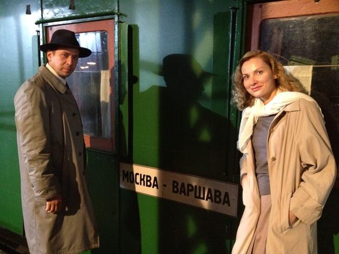 Joanna Moro w Rosji na planie serialu "Talianka"