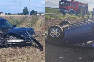 Śmiertelny wypadek pod Inowrocławiem! 40-latka nie żyje. Zawinił kierowca audi?