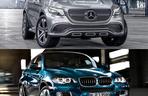 Mercedes-Benz Concept Coupe SUV kontra BMW X6