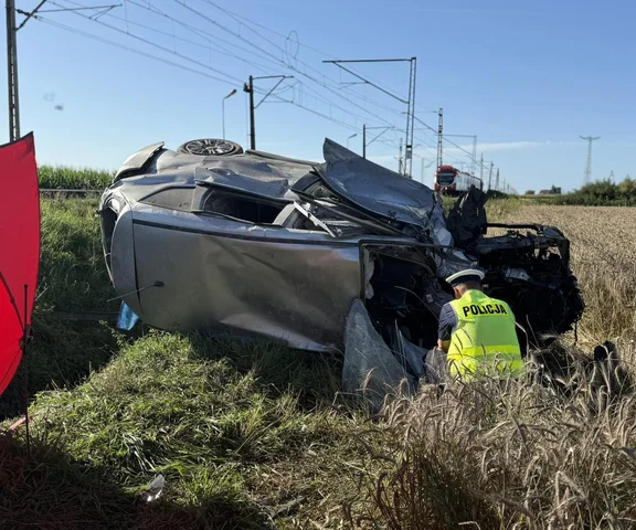 Tragiczny wypadek na torach. Nie żyje młody policjant 