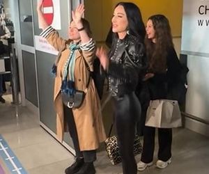 Tak fani powitali Justynę Steczkowską na lotnisku. Były łzy i tulenie. Byłaś najlepsza!