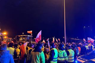 Nocny protest rolników na A2. To odpowiedź na decyzję premiera