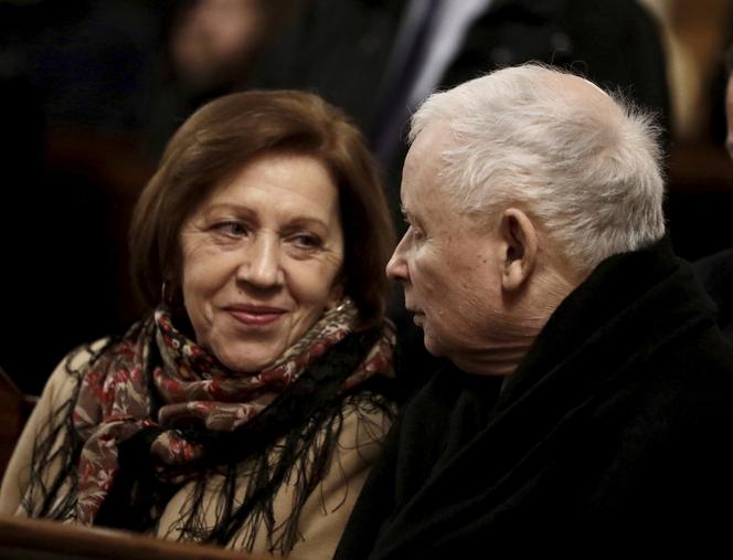 Barbara Skrzypek, Jarosław Kaczyński. 2023r.