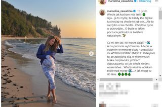 Marcelina Zawadzka coraz bliżej porodu