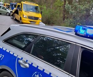 Amfetaminowy rajd grozy na Śląsku! 25-latek rozbił auto. Dwie osoby w szpitalu