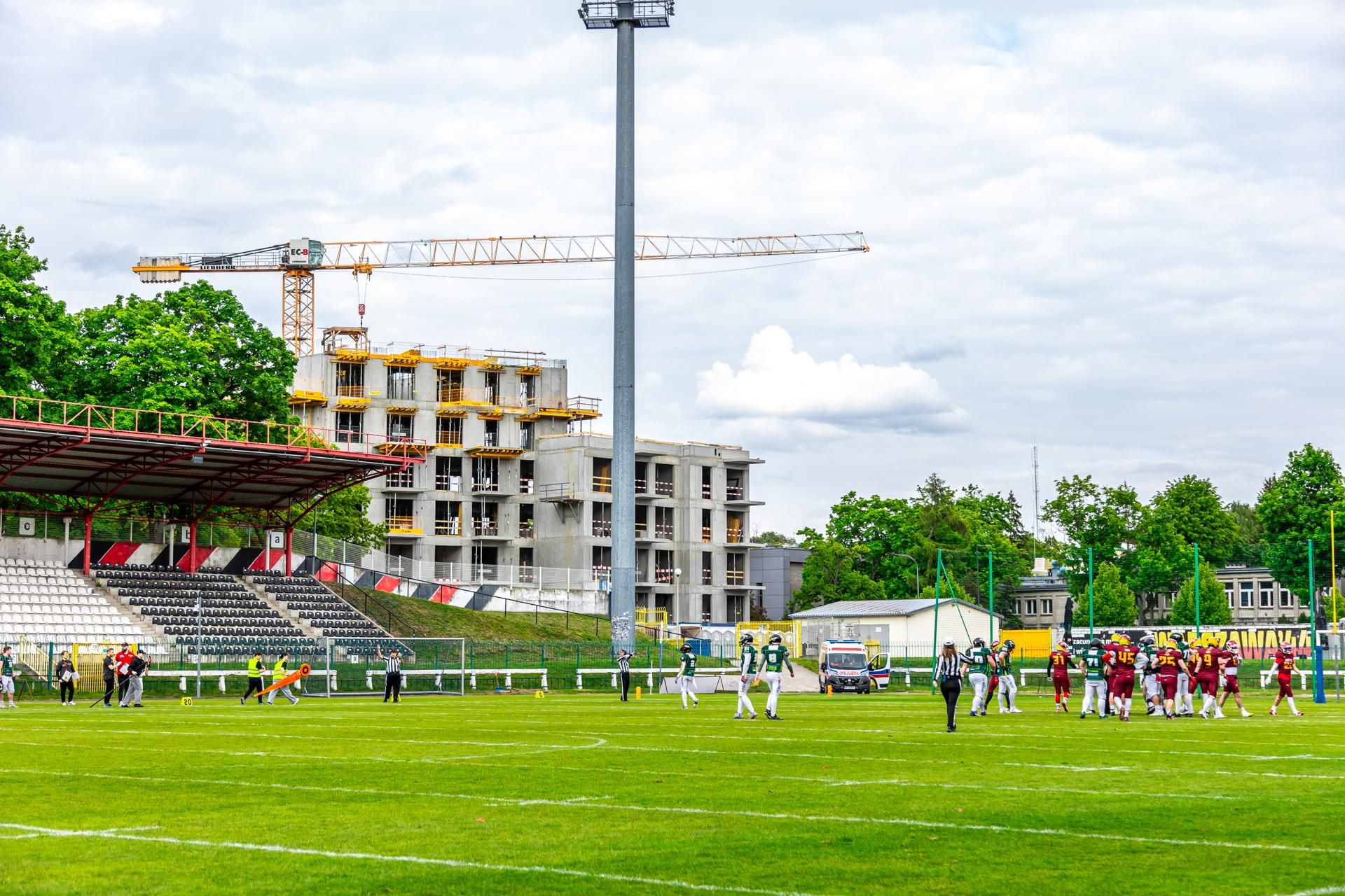 Konwiktorska Residence w Warszawie w trakcie budowy