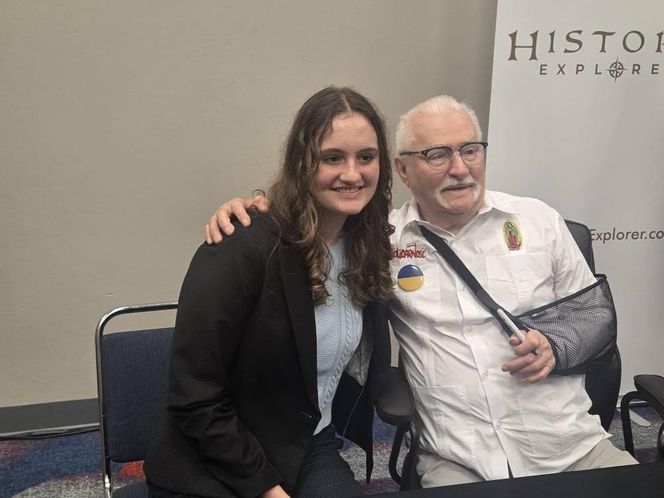 Lech Wałęsa w USA