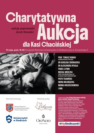 Sztuka w szczytnym celu. Aukcja obrazów dla Katarzyny Chacińskiej