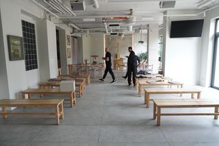 Kościół w bloku mieszkalnym na osiedlu Łacina