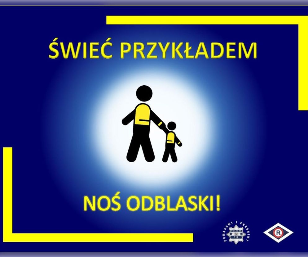 Trwa policyjna akcja “Świec przykładem– Noś odblaski