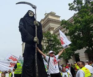 Wielki protest rolników w Warszawie. Utrudnienia na drogach