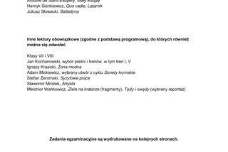 Próbny egzamin ósmoklasisty 2021: Język polski. Odpowiedzi i arkusze sprawdzisz tutaj