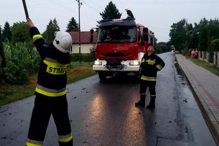 Strażacy usuwają skutki nawalnic nad Podkarpackiem