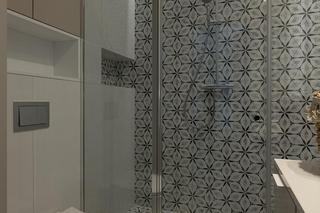 Mała łazienka z prysznicem