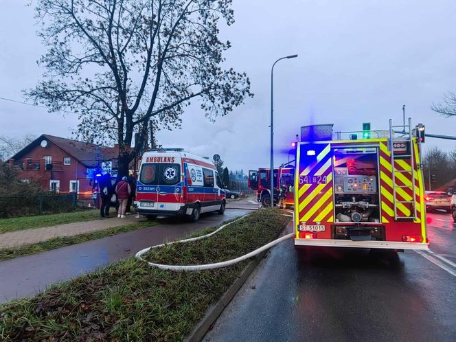 Pożar budynku w Tychach! Pod tym adresem jest żłobek