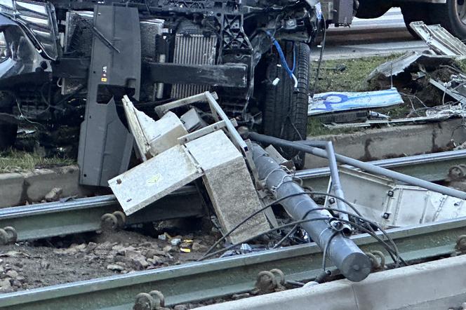 Totalny armagedon w centrum Warszawy. Nie kursują żadne tramwaje