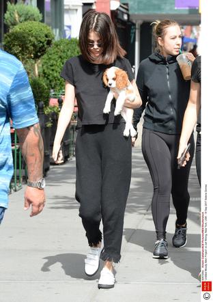 Selena Gomez ze szczeniakiem