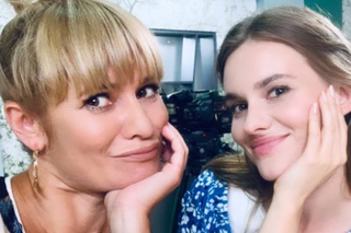 M jak miłość po wakacjach 2022. Sandra (Anna Oberc), Franka (Dominika Kachlik)