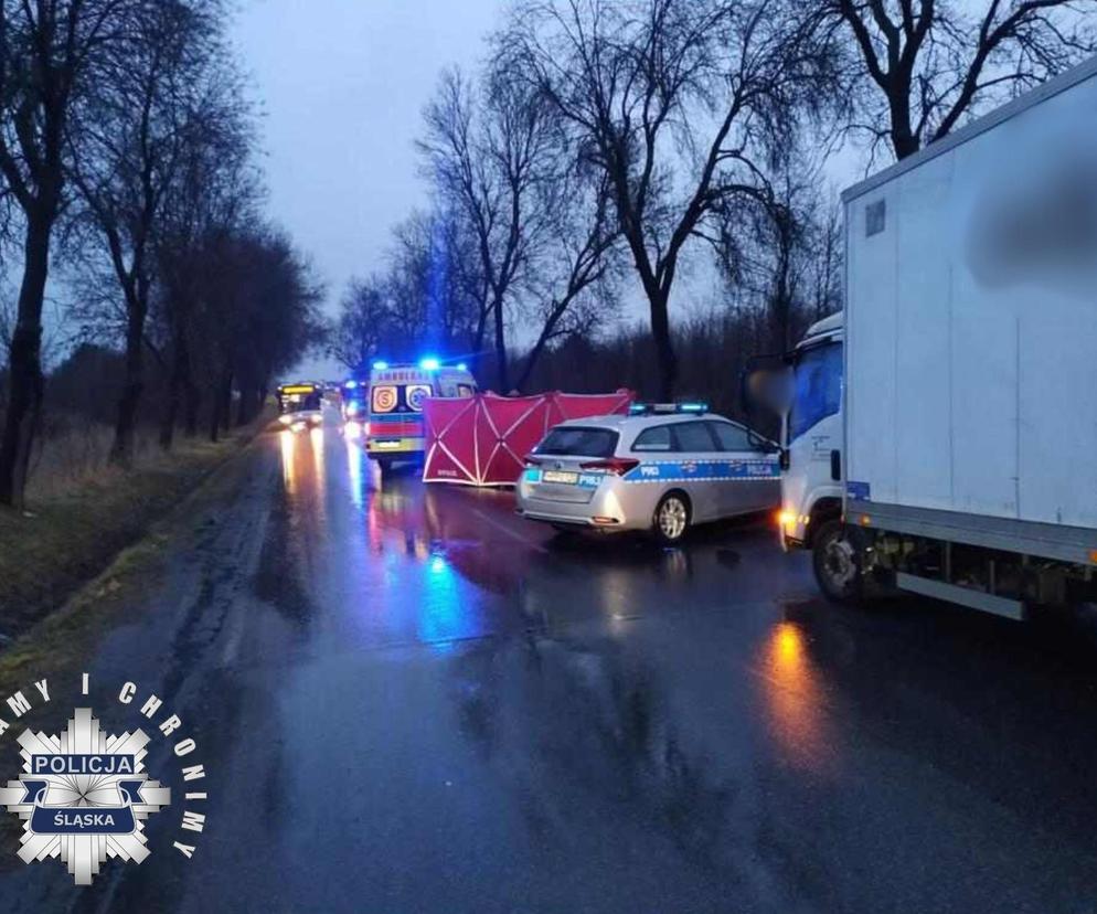 Potrącenie pieszego w Woli Kiedrzyńskiej. Zginął na miejscu