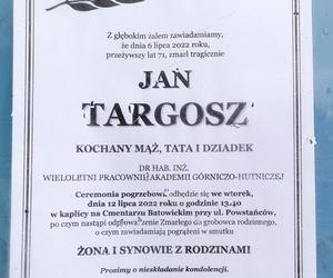 Pogrzeb Jana Targosza w Krakowie [GALERIA]