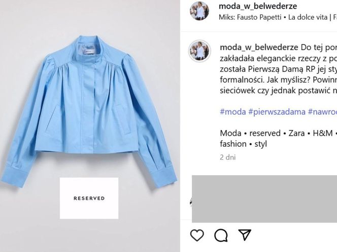 Marta Nawrocka zadaje szyku, a ma stroje z sieciówek! Ubierz się, jak pierwsza dama [ZDJĘCIA]	