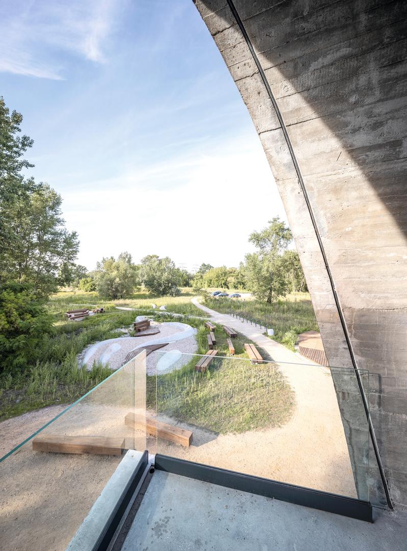 Pawilon edukacyjny Kamień na Golędzinowie w Warszawie 31