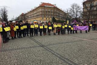 Protest przeciwko faszyzmowi i rasizmowi w Szczecinie